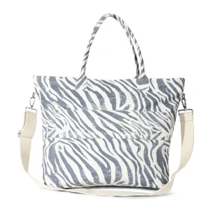10 Days Beach Shopper Zebra