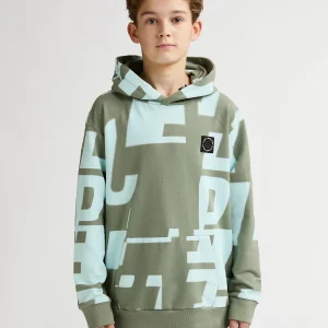 Hoodie met all-over print Laguna