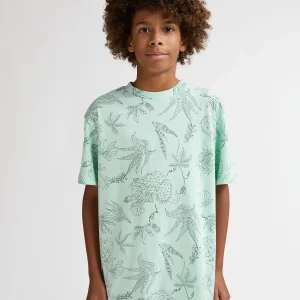 T-shirt met all-over print Agave
