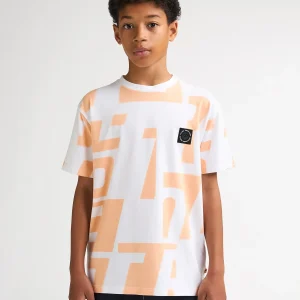 T-shirt met all-over print Montaña